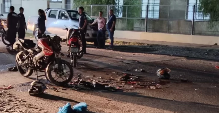 Trágico choque entre motos en Chimbas: murió un joven de 20 años