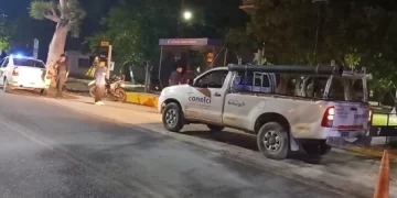 Adolescente recibió una descarga eléctrica en una plaza de Pocito
