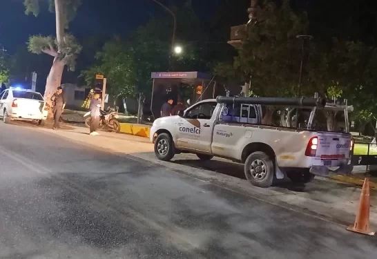 Adolescente recibió una descarga eléctrica en una plaza de Pocito