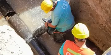 OSSE advierte posible corte de agua en Chimbas por trabajos en líneas de media tensión