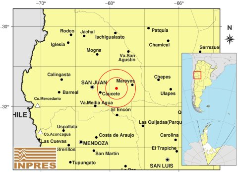 Un temblor de magnitud 4.3 despertó a San Juan durante la madrugada