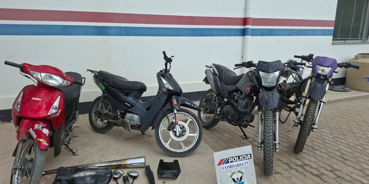 Detenidos en allanamientos por picadas ilegales y motos secuestradas