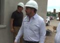 El gobernador recorrió el avance de obra del Centro Integrador Comunitario de Marquesado