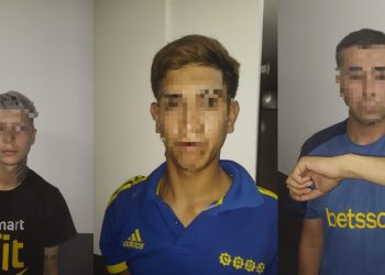 Volcó un auto tras un fuerte choque en Albardón: un conductor resultó con lesiones leves