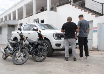 Golpe a la delincuencia automotriz: secuestraron una camioneta y dos motos con irregularidades