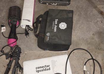 Allanaron viviendas por un robo y hallaron cocaína, electrodomésticos y notebooks