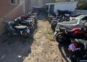 25 de Mayo: retiraron de circulación motos ensambladas y buscan a los dueños