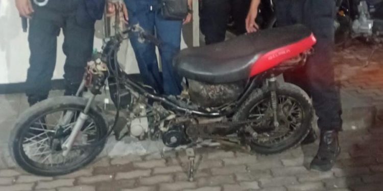 Recuperan una moto robada en Casuarinas