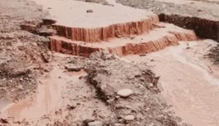 Barreal quedó con accesos complicados tras la tormenta