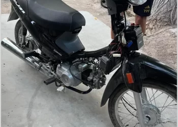 Le robaron una moto recién comprada y la Policía la recuperó en Sarmiento