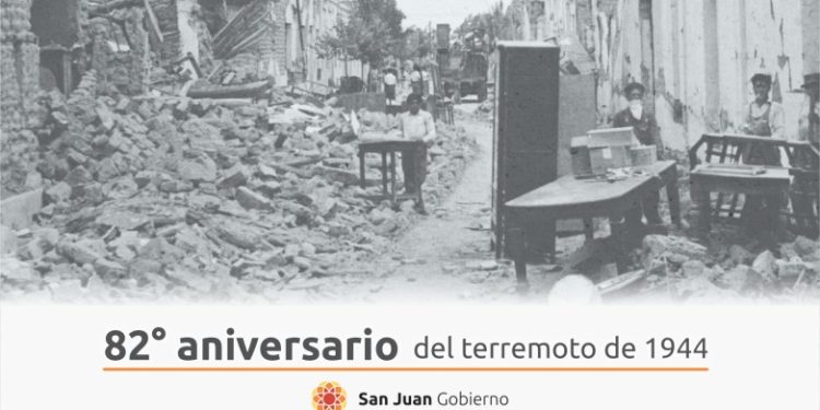 A 82 años del terremoto de 1944: la tragedia que despertó la mayor solidaridad del país