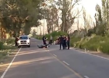 Tragedia vial en Sarmiento: un motociclista murió tras un choque en la Ruta 295