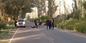 Tragedia vial en Sarmiento: un motociclista murió tras un choque en la Ruta 295