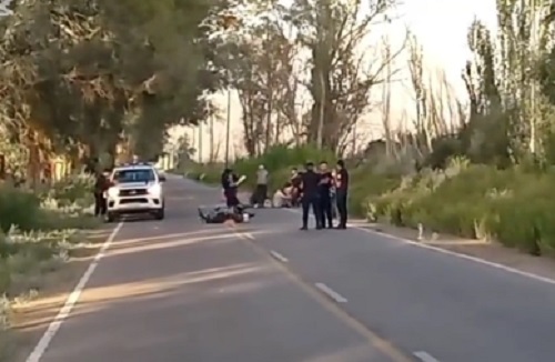 Tragedia vial en Sarmiento: un motociclista murió tras un choque en la Ruta 295