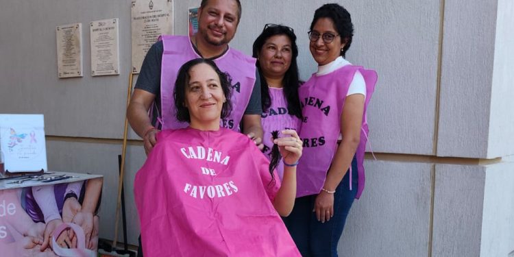 Solidaridad en acción: realizaron campaña de donación de cabello en el Hospital de 25 de Mayo