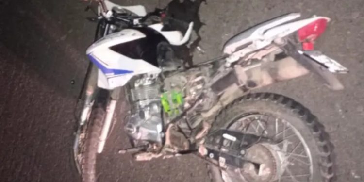 Murió un motociclista tras chocar contra un perro