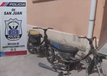 Secuestran una moto robada con el motor limado y vinculan a un menor en la causa