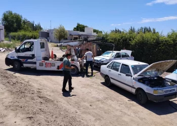 Desarticulan una “guarida” de autos robados en un country de Santa Lucía