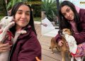 La emoción de María Becerra al adoptar un perro en Miami