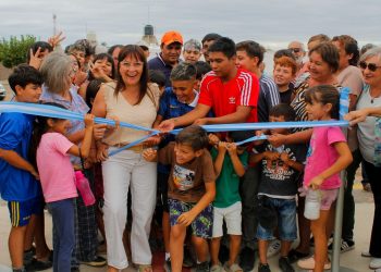 Chimbas sumó un nuevo pulmón verde con la plaza del Barrio Arenales
