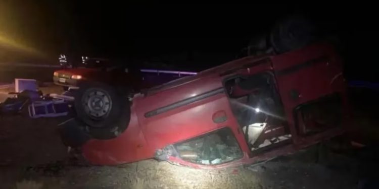 Padre e hija murieron tras volcar con el auto cuando volvían de sus vacaciones