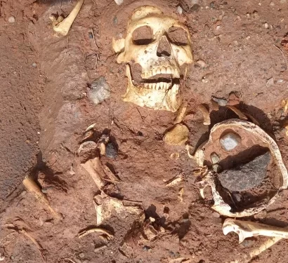 Hallazgo de restos óseos en Caucete: investigan su origen tras la creciente del río en Marayes