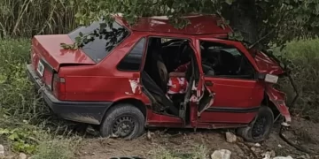 Dolor: un joven de 32 años chocó en su auto con un árbol y murió en el acto