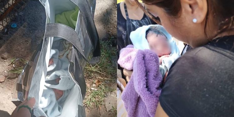 Bebé encontrado en una bolsa: detuvieron a la madre, tiene 32 años