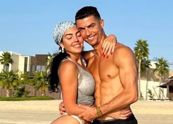 La foto de Cristiano Ronaldo y Georgina Rodríguez valuada en 17 millones de euros que explotó en redes