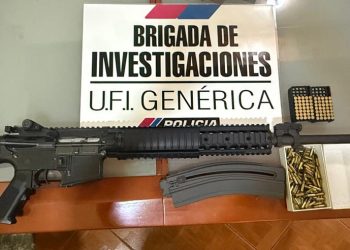 Operativo policial en 25 de Mayo: incautan armas de fuego tras una denuncia por amenazas