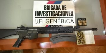 Operativo policial en 25 de Mayo: incautan armas de fuego tras una denuncia por amenazas