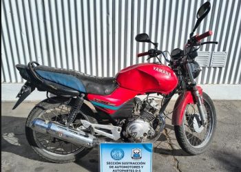 Secuestran motocicleta con numeración adulterada en Capital