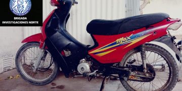 Recuperan en Chimbas una moto robada en Capital: tenía plásticos y datos adulterados