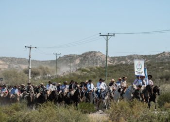 La Cabalgata de la Fe llegó a la Difunta Correa y estrenó un predio renovado