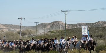 La Cabalgata de la Fe llegó a la Difunta Correa y estrenó un predio renovado