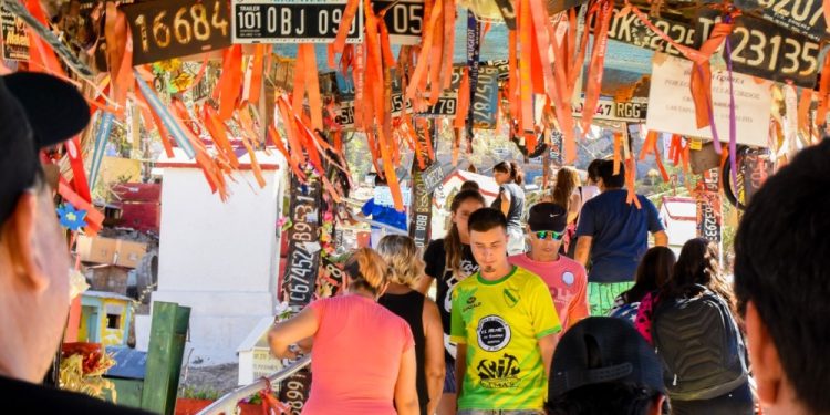 La Difunta Correa recibe la Semana Santa con un paraje renovado