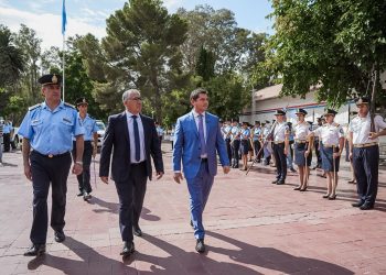 Relevo en la Policía y fuerte inversión en seguridad: Orrego presentó la plana mayor