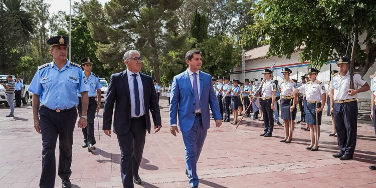 Relevo en la Policía y fuerte inversión en seguridad: Orrego presentó la plana mayor