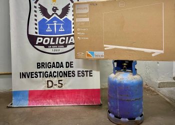 Caucete: robaron de un auto y abandonaron los objetos tras una persecución