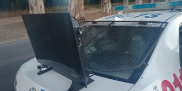 Intentaron huir con un caloventor en Rivadavia y terminaron detenidos