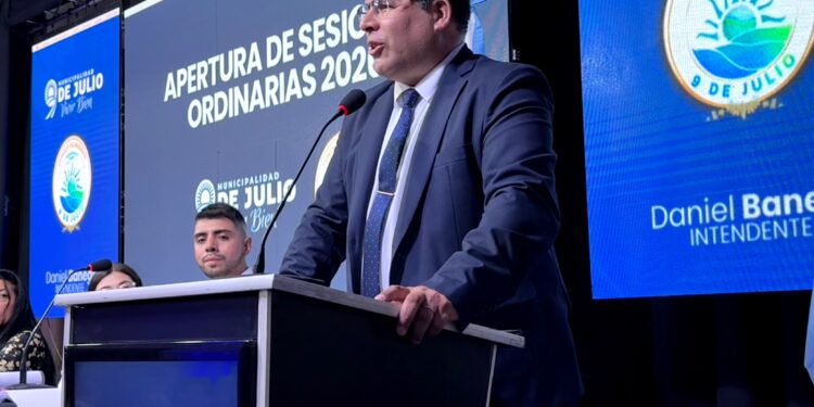 9 de Julio abrió el período de sesiones con anuncios de obras e inversión social