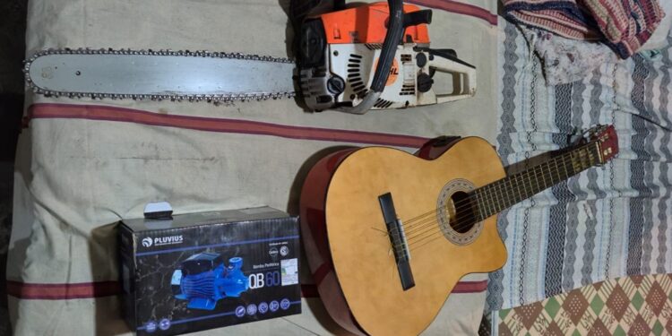 Robo en Chacritas: la Policía recuperó los objetos sustraídos tras un rápido operativo