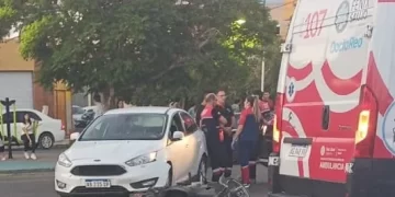 Tragedia en Rawson: murió un motociclista tras un violento choque