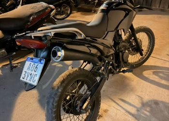 Recuperan una motocicleta robada tras persecución en el Conector Sur