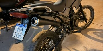 Recuperan una motocicleta robada tras persecución en el Conector Sur