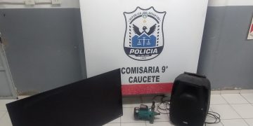 Recuperan objetos robados en Caucete