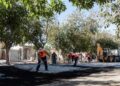 Obras en marcha en Caucete: más de 50 mil m² de calles serán pavimentadas