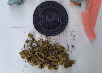 Detienen a un hombre con marihuana tras disturbios en la vía pública