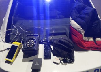 Intentó robar un mercado y fue detenido con posnet y un parlante