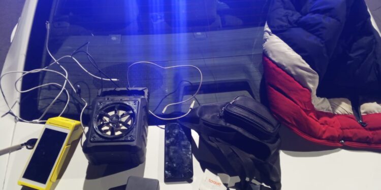 Intentó robar un mercado y fue detenido con posnet y un parlante